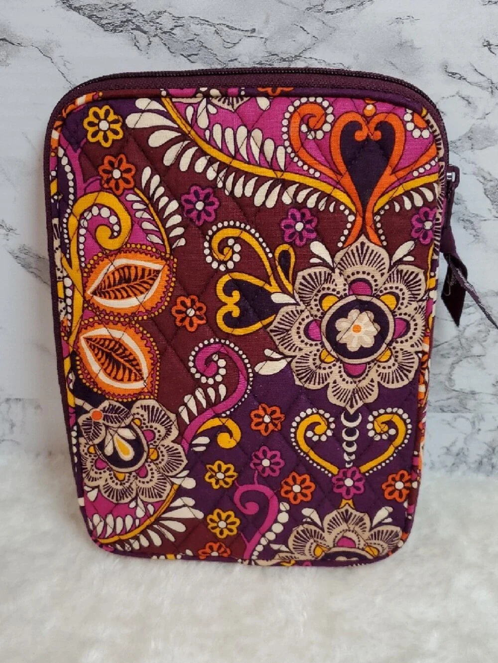 Vera Bradley Safari Sunset quilted tablet or e-reader sleeve